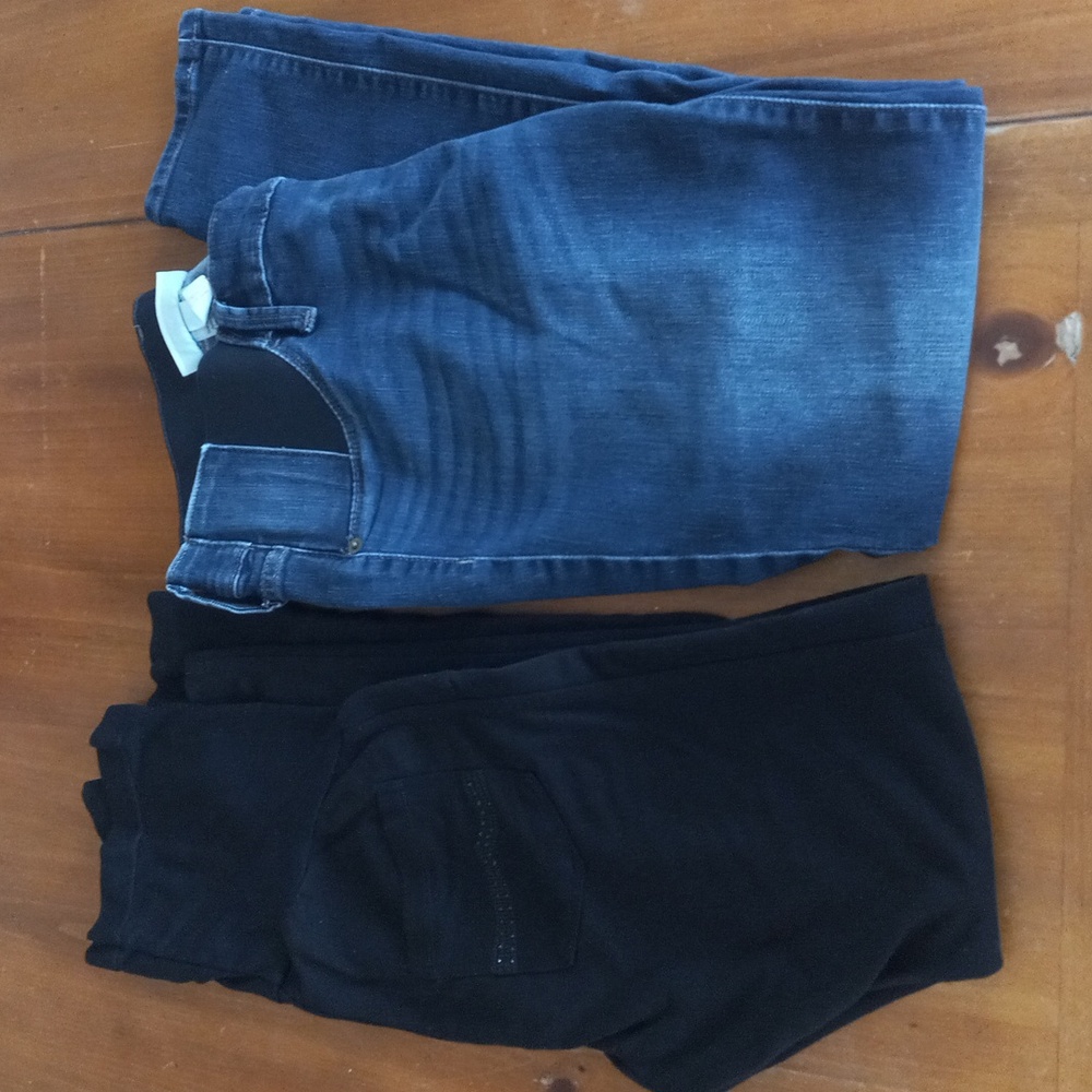 Womans Isabel Maternity Jeans Bundle Size 4